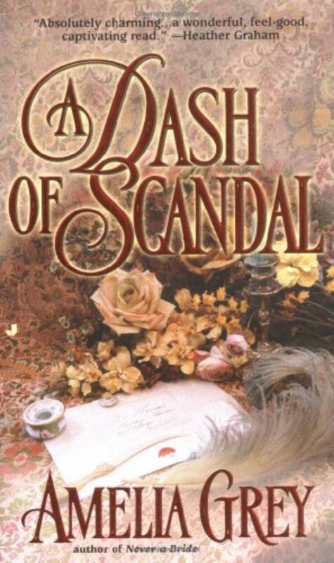 Book cover for "A Dash of Scandal" by Amelia Gray