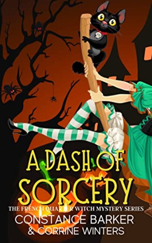 Book cover for "A Dash of Sorcery" by Corrine Winters
