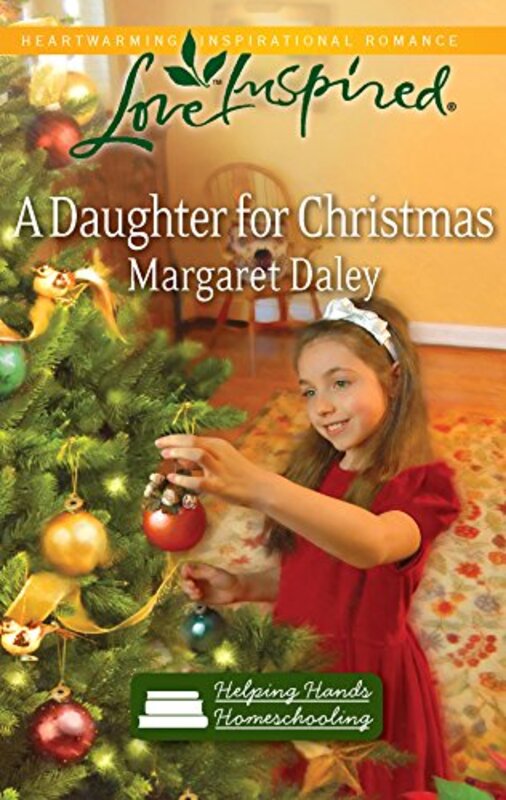 Book cover for "A Daughter for Christmas" by Margaret Daley