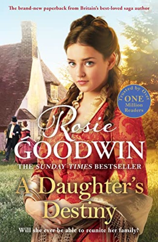 Book cover for "A Daughter's Destiny" by Rosie Goodwin