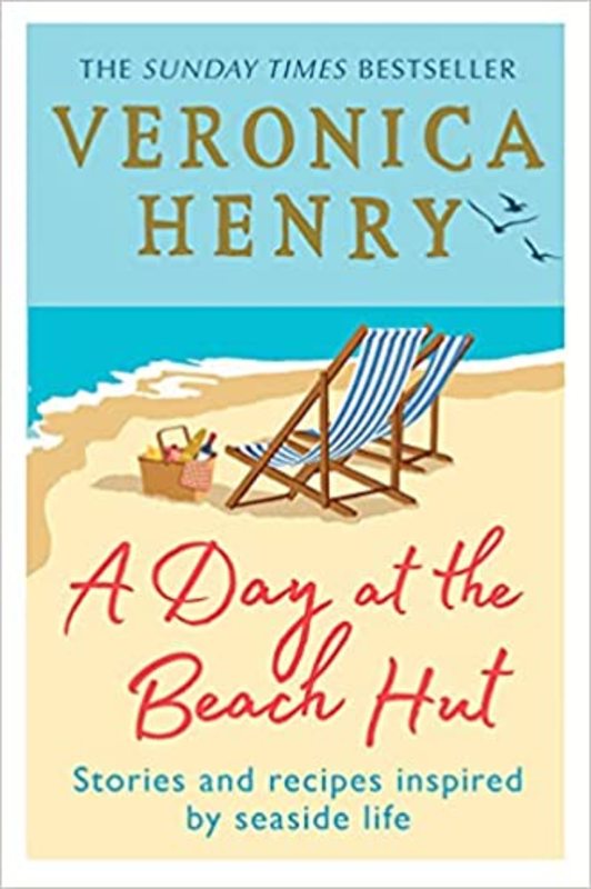 Book cover for "A Day at the Beach Hut" by Veronica Henry