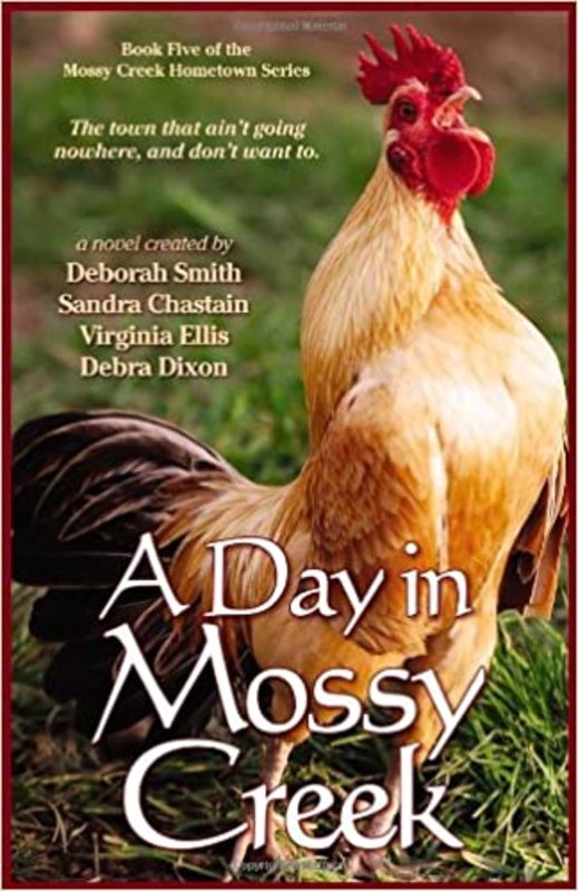 Book cover for "A Day in Mossy Creek" by Judith Keim