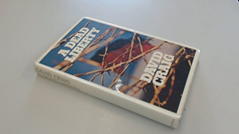 Book cover for "A Dead Liberty" by Bill James