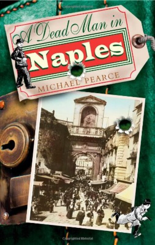 Book cover for "A Dead Man in Naples" by Michael Pearce