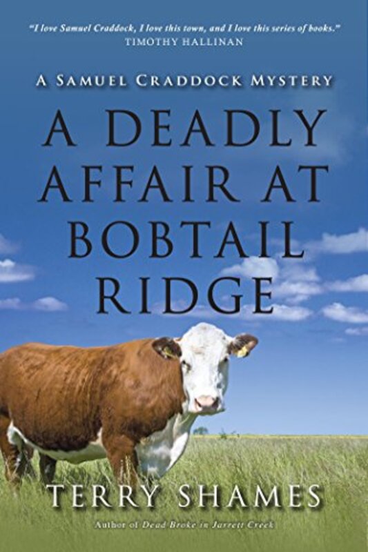 Book cover for "A Deadly Affair at Bobtail Ridge" by Terry Shames
