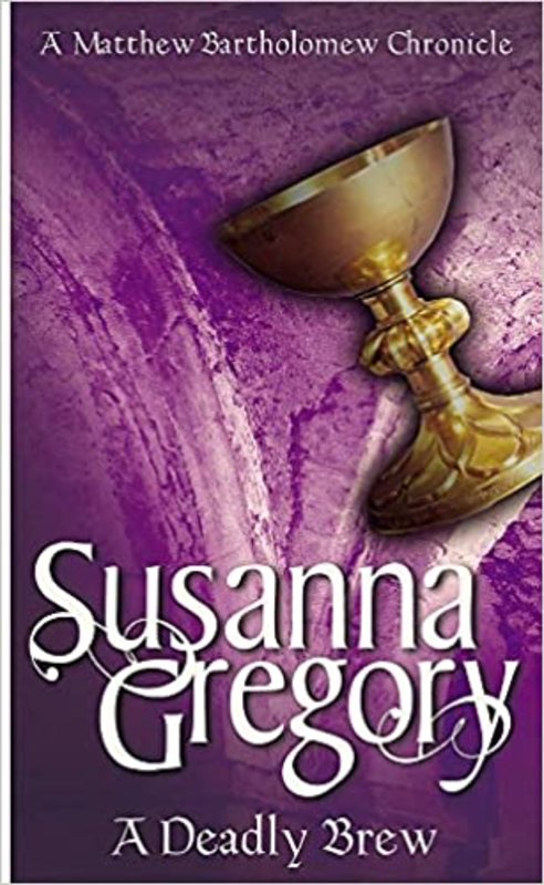 Book cover for "A Deadly Brew" by Susanna Gregory