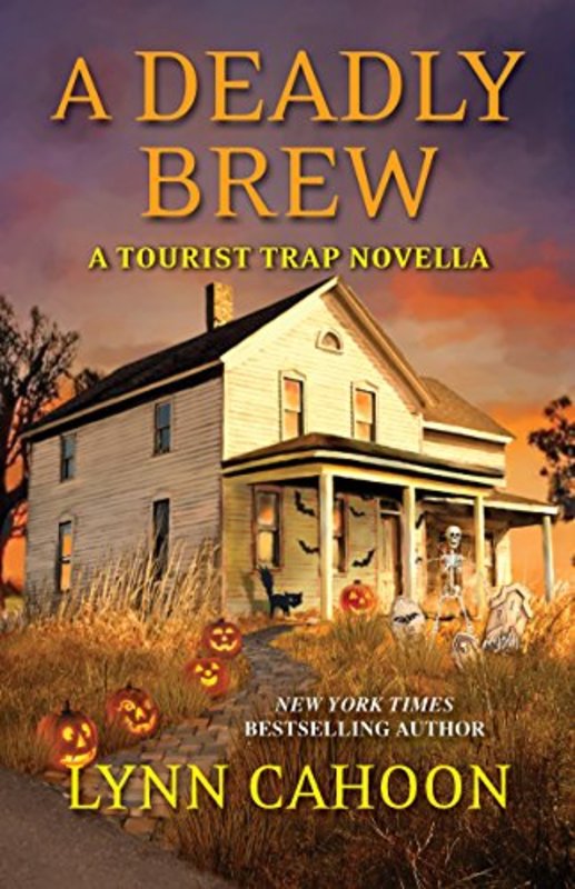 Book cover for "A Deadly Brew" by Lynn Cahoon