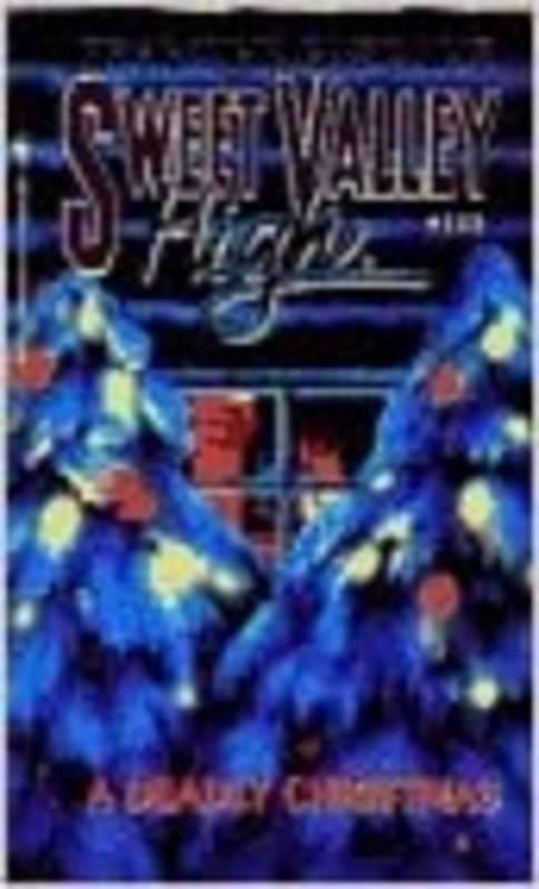 Book cover for "A Deadly Christmas" by Francine Pascal