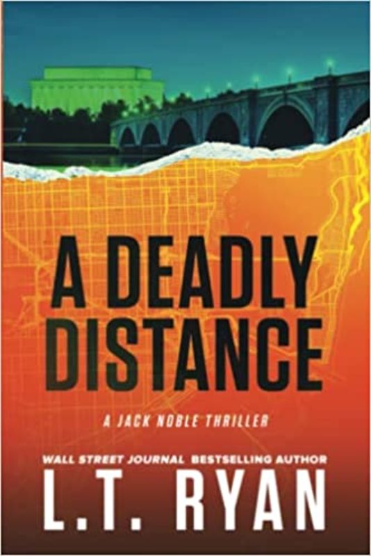 Book cover for "A Deadly Distance" by LT Ryan