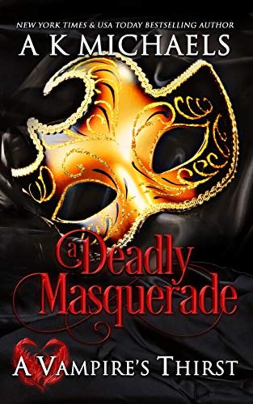 Book cover for "A Deadly Masquerade" by AK Michaels