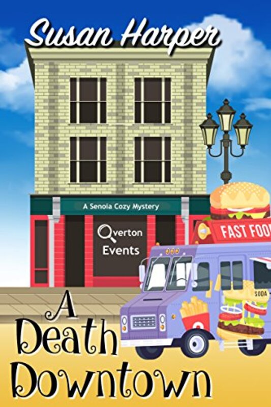 Book cover for "A Death Downtown" by Susan Harper