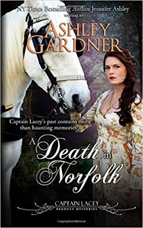 Book cover for "A Death in Norfolk" by Ashley Gardner