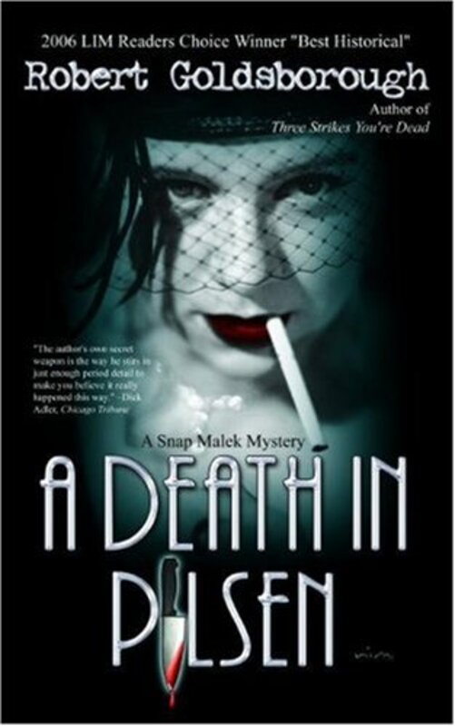 Book cover for "A Death in Pilsen" by Robert Goldsborough
