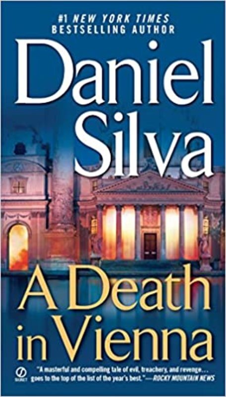 Book cover for "A Death in Vienna" by Daniel Silva