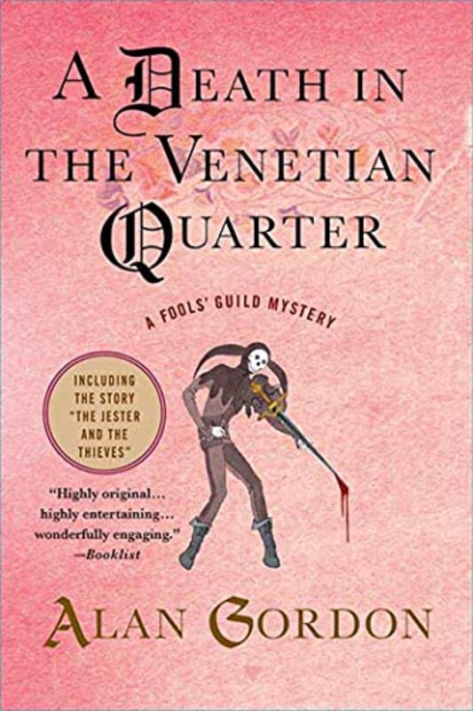 Book cover for "A Death in the Venetian Quarter" by Alan Gordon