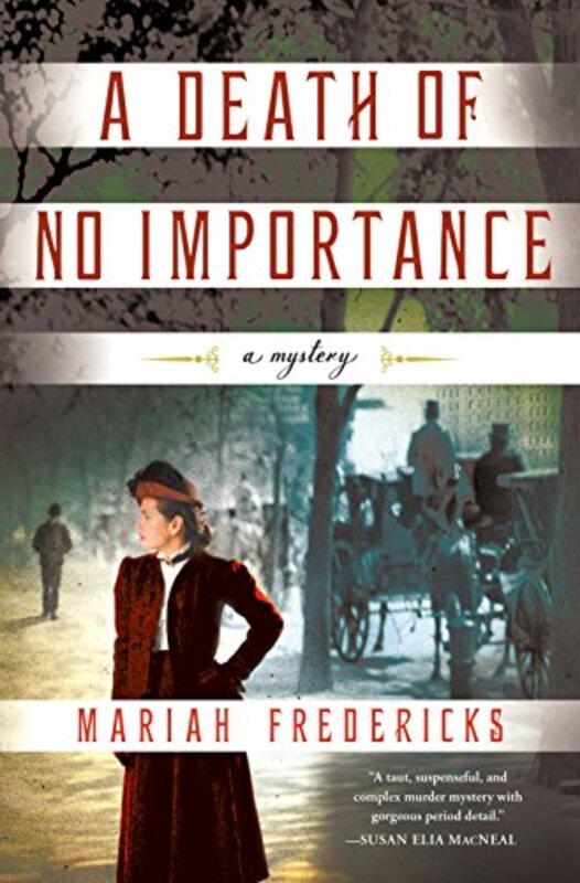 Book cover for "A Death of No Importance" by Mariah Fredericks