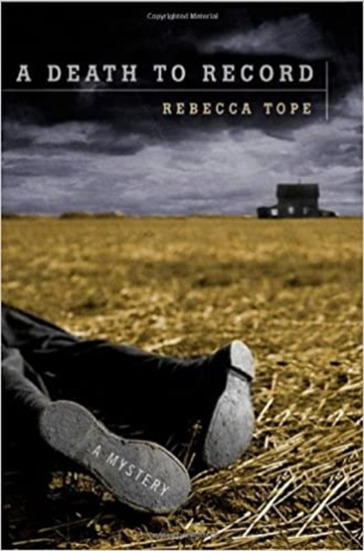 Book cover for "A Death to Record" by Rebecca Tope