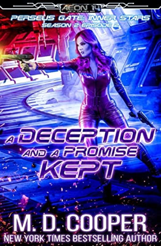 Book cover for "A Deception and a Promise Kept" by MD Cooper