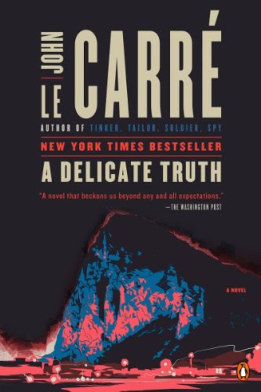 Book cover for "A Delicate Truth" by John le Carré