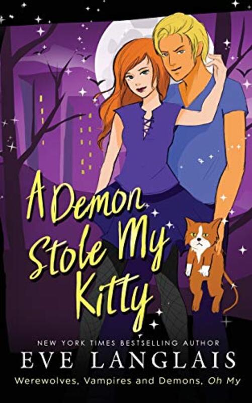 Book cover for "A Demon Stole my Kitty" by Eve Langlais