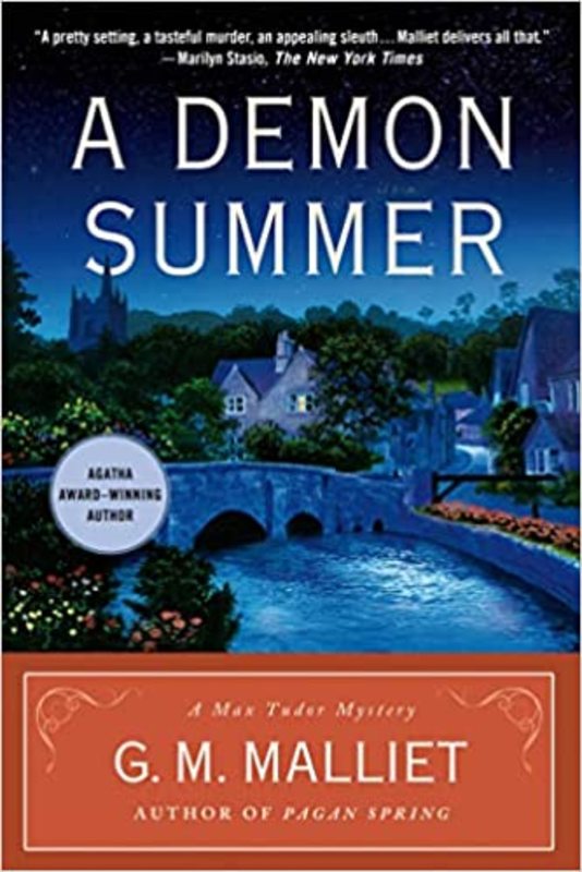 Book cover for "A Demon Summer" by GM Malliet