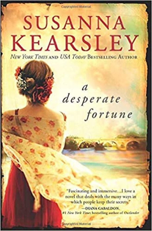 Book cover for "A Desperate Fortune" by Susanna Kearsley