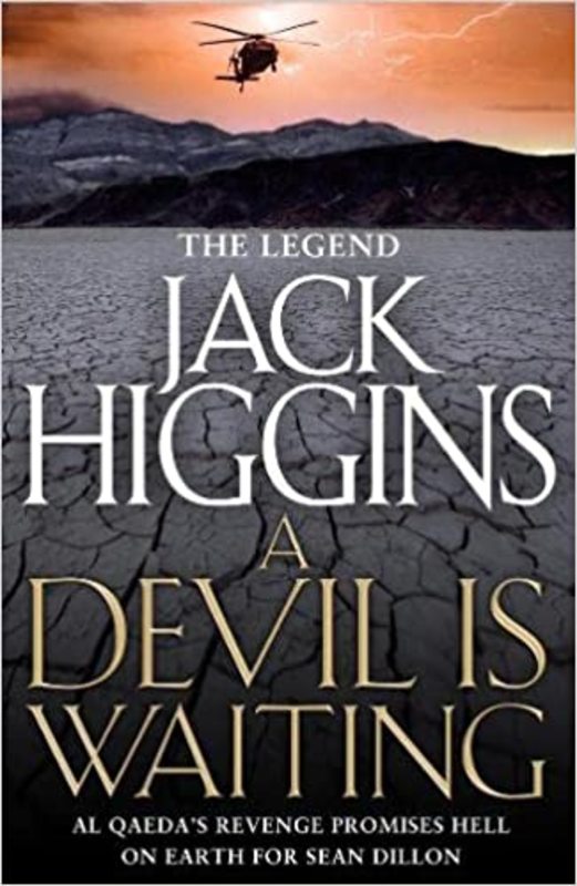 Book cover for "A Devil is Waiting" by Jack Higgins