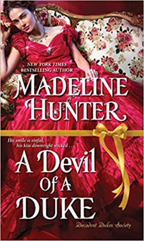 Book cover for "A Devil of a Duke" by Madeline Hunter