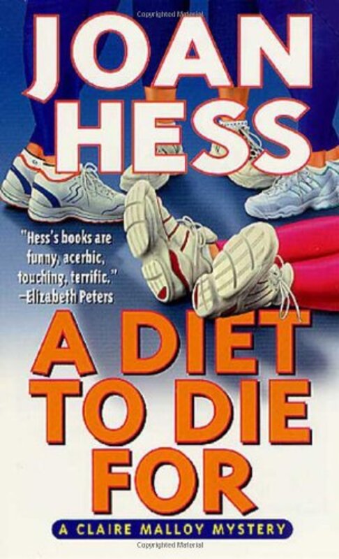 Book cover for "A Diet to Die For" by Joan Hess