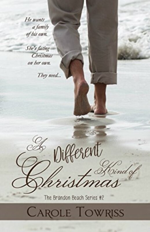 Book cover for "A Different Kind of Christmas" by Carole Towriss