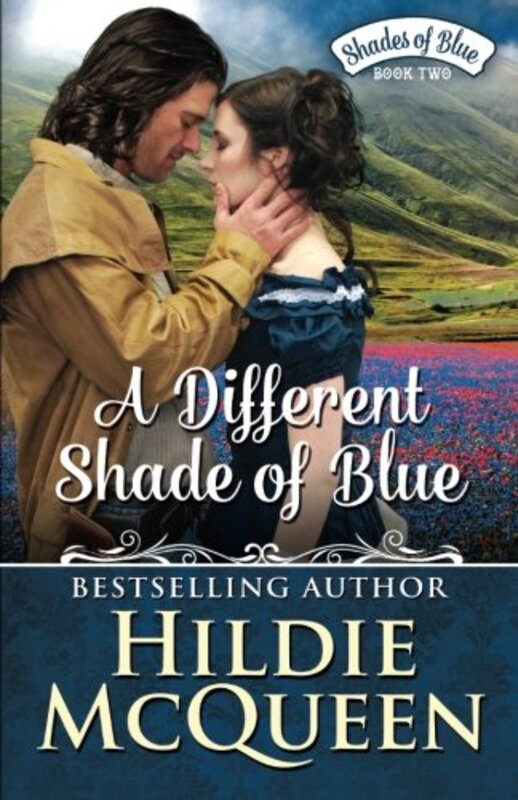 Book cover for "A Different Shade of Blue" by Hildie McQueen