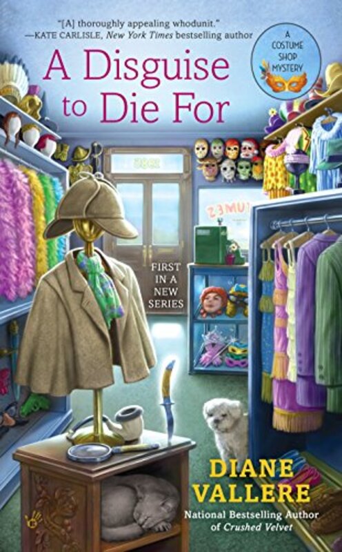 Book cover for "A Disguise to Die For" by Diane Vallere
