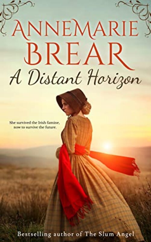 Book cover for "A Distant Horizon" by AnneMarie Brear