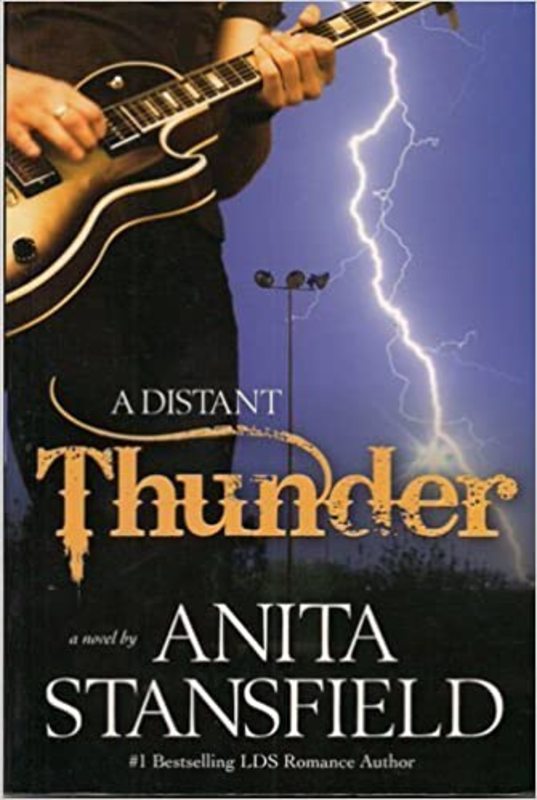 Book cover for "A Distant Thunder" by Anita Stansfield