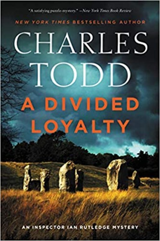 Book cover for "A Divided Loyalty" by Charles Todd