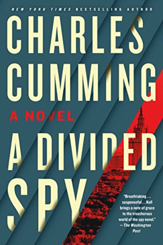 Book cover for "A Divided Spy" by Charles Cumming
