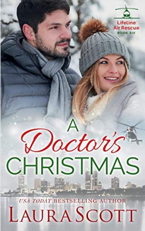 Book cover for "A Doctor's Christmas" by Laura Scott