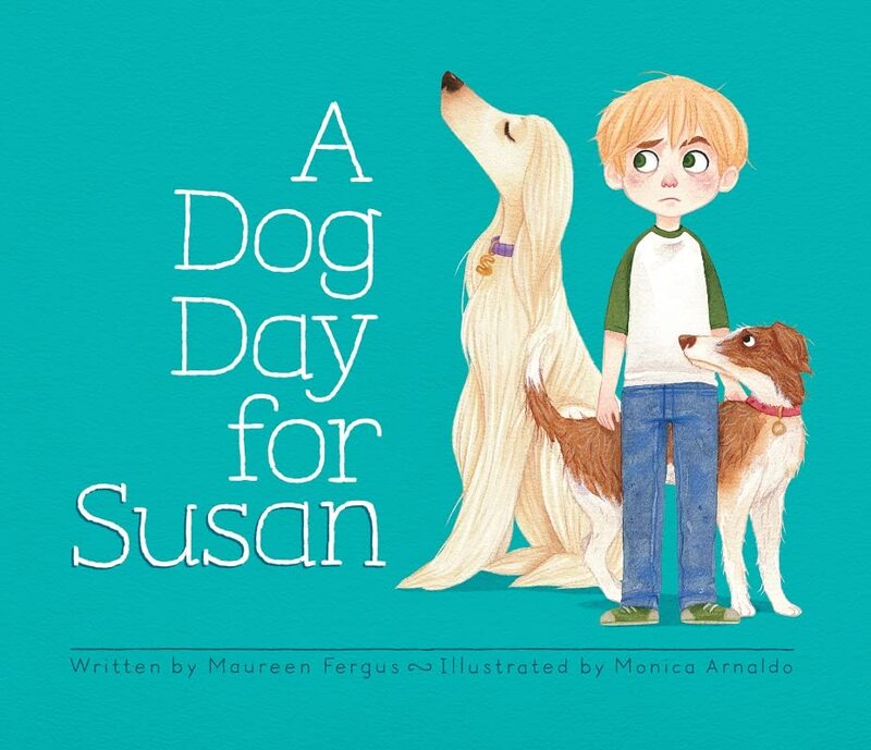 Book cover for "A Dog Day for Susan" by Monica Arnaldo