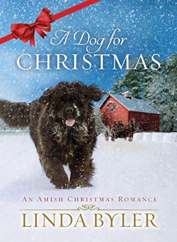 Book cover for "A Dog for Christmas" by Linda Byler
