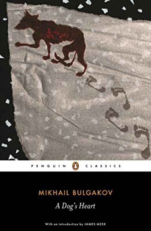 Book cover for "A Dog's Heart" by Mikhail Bulgakov