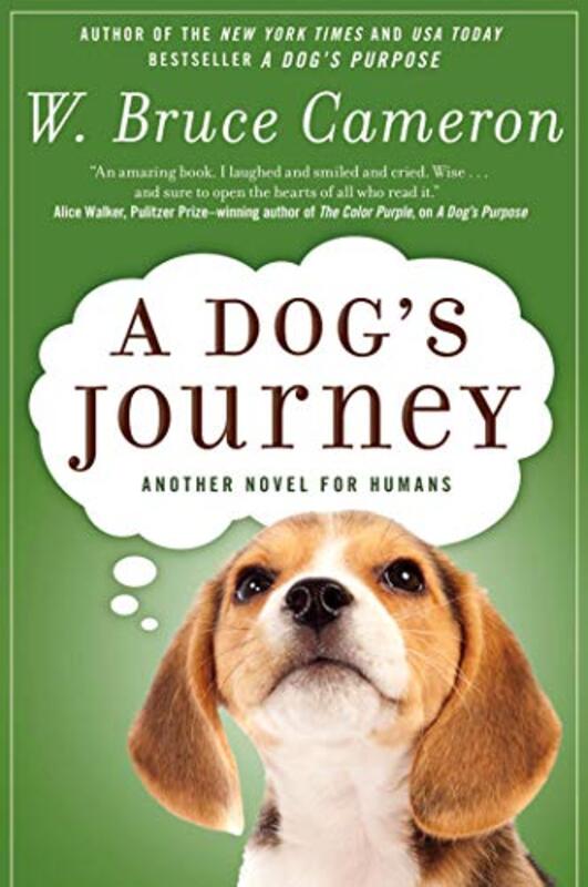 Book cover for "A Dog's Journey" by W Bruce Cameron
