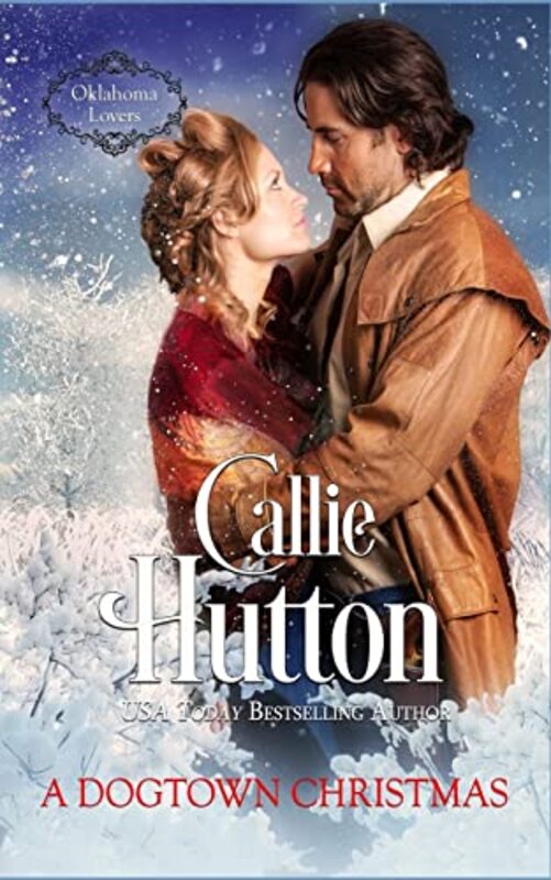 Book cover for "A Dogtown Christmas" by Callie Hutton