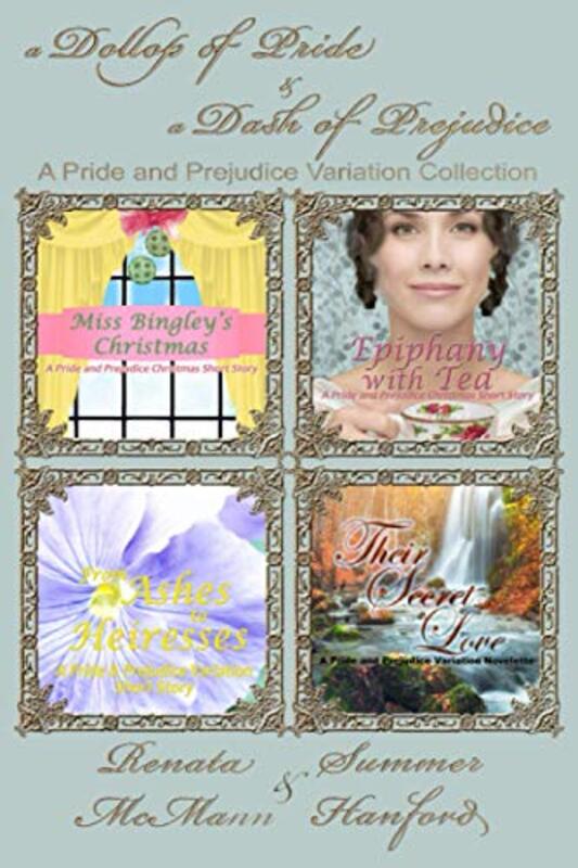 Book cover for "A Dollop of Pride and a Dash of Prejudice" by Summer Hanford