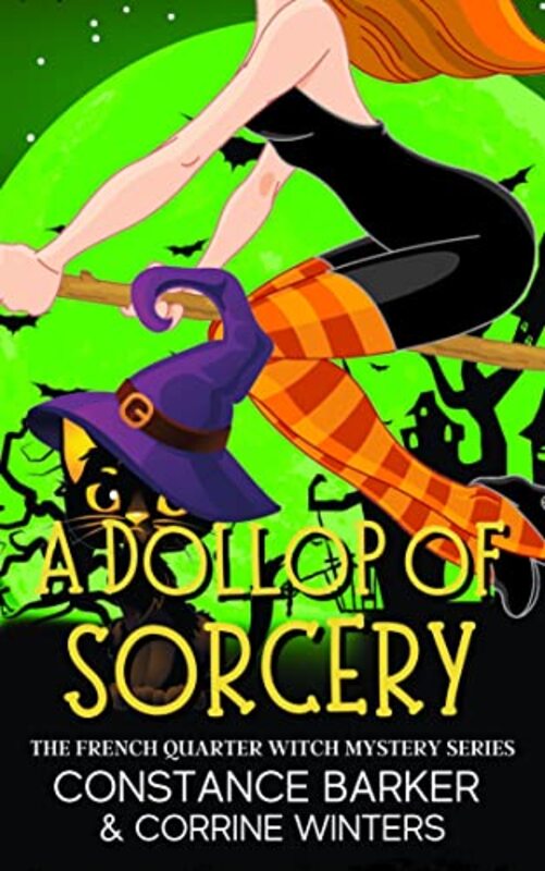 Book cover for "A Dollop of Sorcery" by Corrine Winters