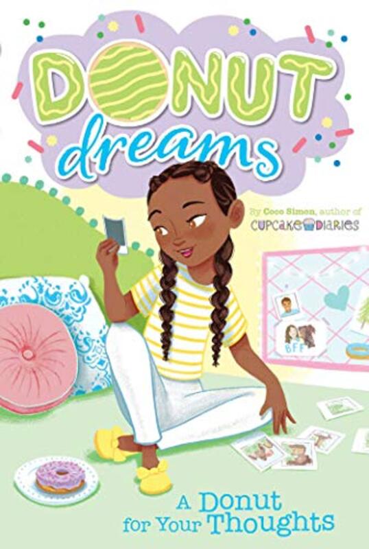 Book cover for "A Donut for Your Thoughts" by Coco Simon