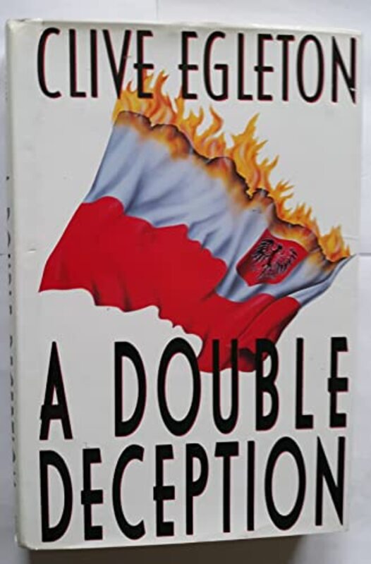 Book cover for "A Double Deception" by Clive Egleton