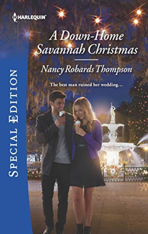 Book cover for "A Down-Home Savannah Christmas" by Nancy Robards Thompson