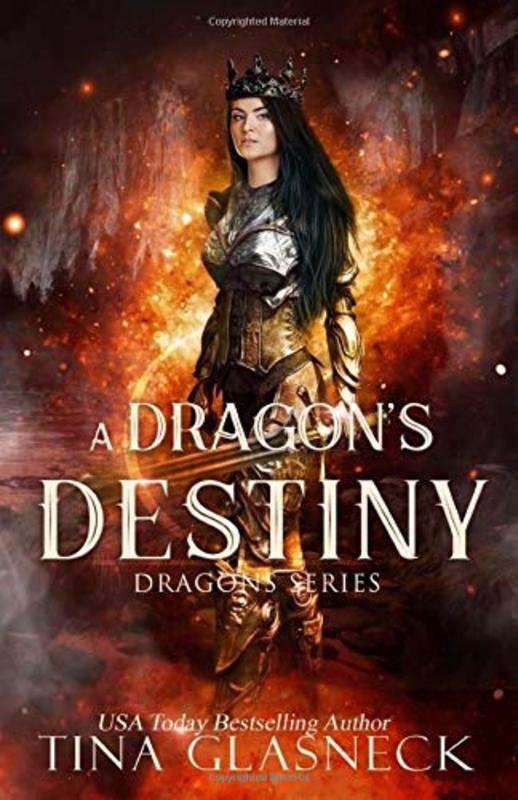 Book cover for "A Dragon's Destiny" by Tina Glasneck
