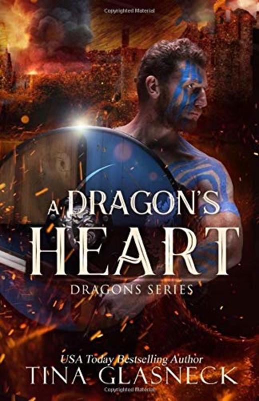Book cover for "A Dragon's Heart" by Tina Glasneck