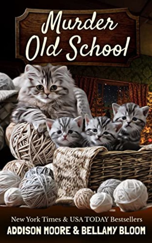 Book cover for "A Dreadful Meow-ment" by Addison Moore